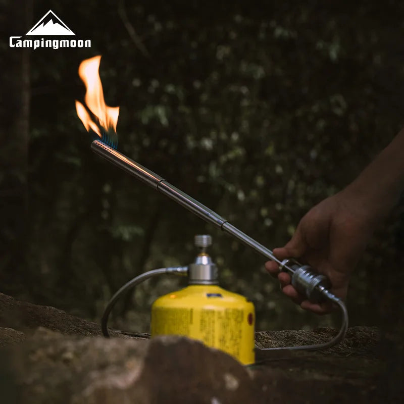 CAMPINGMOON Stainless Steel Camping Torch