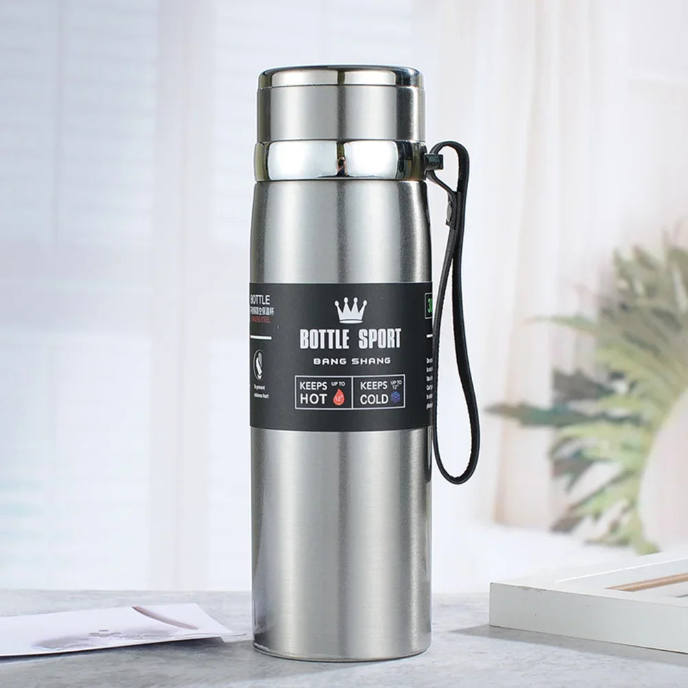 1000ml Stainless Steel Vacuum Flask – Insulated Thermal Water Bottle