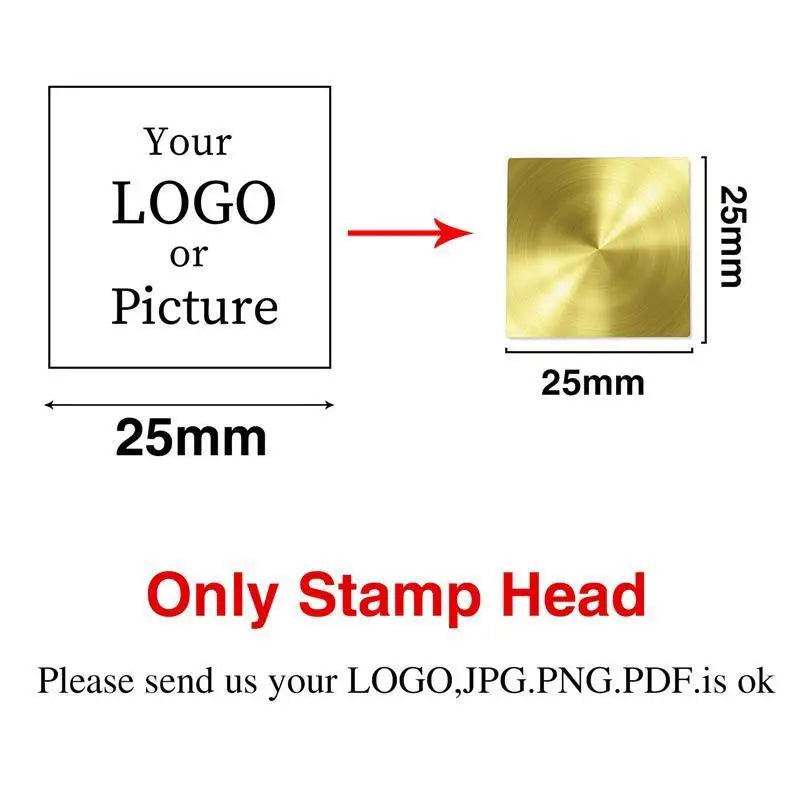 Custom Personalized Logo Metal Stamps