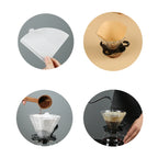 Natural 02 Cone Coffee Filters (2-4 Cup)