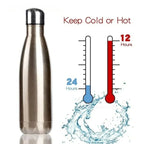 LMHBJY Double Wall Stainless Steel Thermos – 350–1000ml Insulated Water Bottle