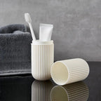 Portable Toothbrush & Toothpaste Travel Holder – Bathroom Organizer