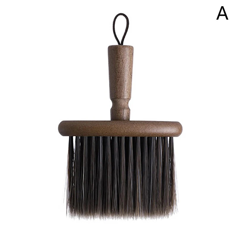 Wooden Coffee Grinder Dusting Brush