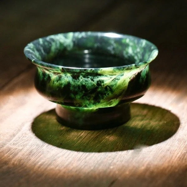 Natural Jade & Stone Master Teacups