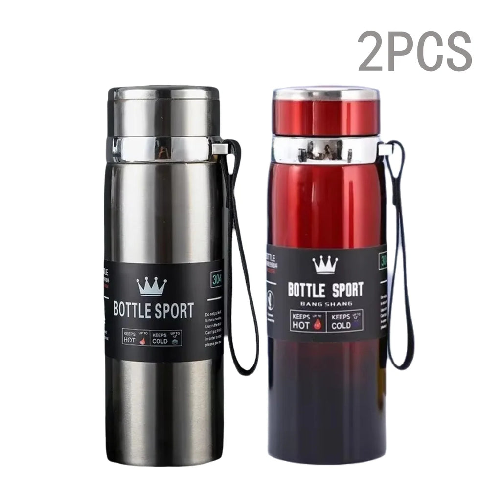 1000ml Stainless Steel Vacuum Flask – Insulated Thermal Water Bottle