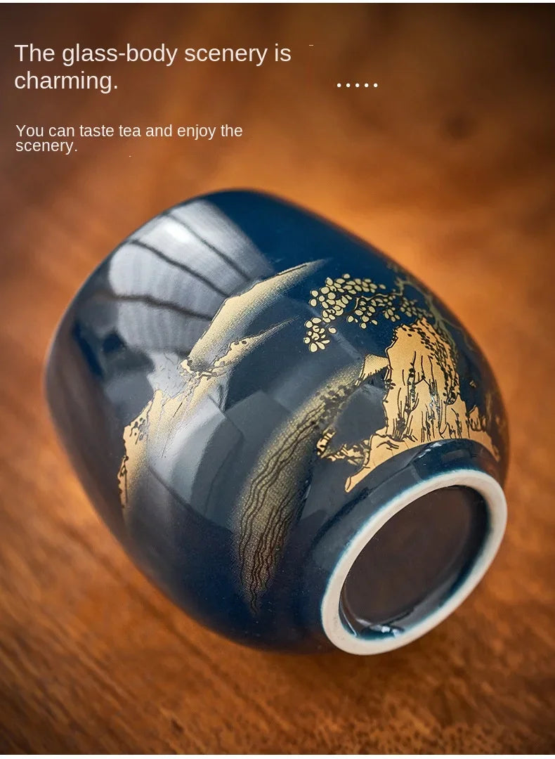 Jilan Ceramic Master Teacup (Japanese-Style, 180ml)