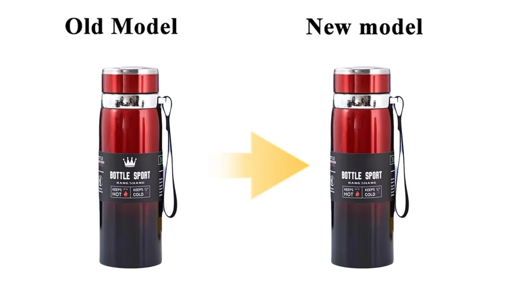 1000ml Stainless Steel Vacuum Flask – Insulated Thermal Water Bottle