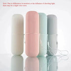 Portable Toothbrush & Toothpaste Travel Holder – Bathroom Organizer